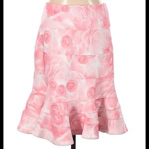 Karl Lagerfield Paris Floral Print Skirt